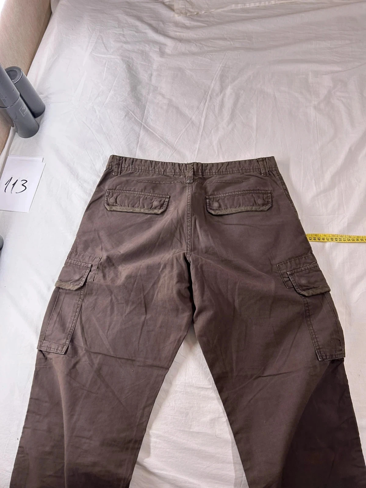 Brown kiabi casual wide leg pants – photo 10